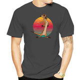 Men The Lion King Timon Sunset T-Shirt