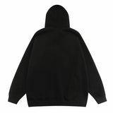 Men Hoodie Butterfly Graffiti Printed Hoodie Men Vibe