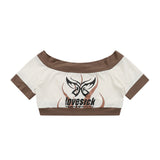 Women T-shirt Short T-shirt Girls Summer Short Sleeve Exposed Navel