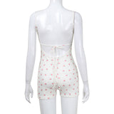 Women Jumpsuit Suspender Jumpsuit Fashion Printing