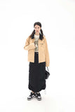 Unisex Jacket Fall Color-Blocking Zip Jacket Women's