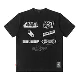 Men T Shirt West Coast Printed Short-Sleeved T-shirt Men and Women Loose Casual Couple