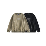 Unisex Hoodie Fashion Brand Coat Vintage Top round-Neck Pullover Men and Women