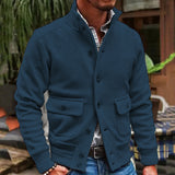 Men Jack Solid Color Casual Jacket Jacket Men