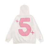 Men Hoodie Number 5 XINGX Printed Hoodie