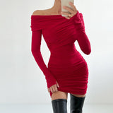 Women Desses Spring Dress Long Sleeve Temperament