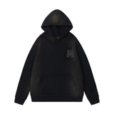 Amiri Hoodie AMI Letter Logo Hot Diamond Printed Hooded Sweater Men and Women