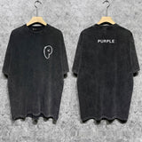Purple Brand T Shirt Short Sleeve T-shirt Blouse