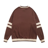 Men Hoodie Sweater Men's Spring and Autumn Loose Sports Stitching Casual Long Sleeve