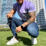 Men T Shirt Summer Menswear Leisure Pullover Short Sleeve