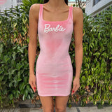 Women's Desses Vest Dress Women's Embroidered Velvet Short Skirt Women