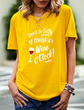 Women's Independence Day T Shirt Pattern Printed Short-Sleeved T-shirt