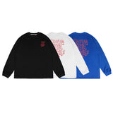 Men Hoodie Letter Print Sweatshirt Men's Casual Loose Pullover Sweater