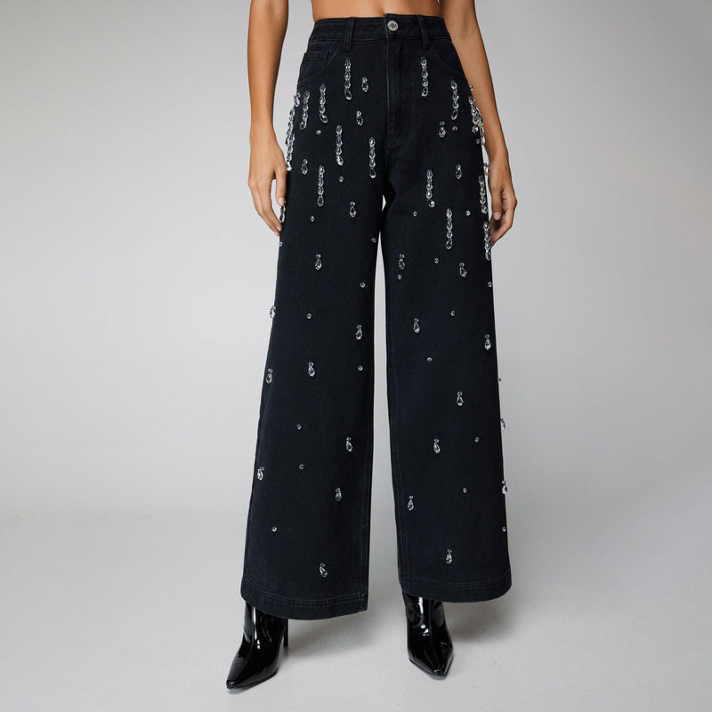 Women Cargo Pants Spring Women's Clothes Straight Jeans