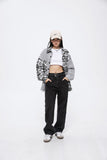 Unisex Jacket Autumn Retro Multi-Color Coat Women's Clothing