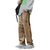 Men Sweatpants Workwear Pants Men's Autumn Loose Straight Casual Pants