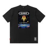 Men T Shirt Fashion Brand Printing Short-Sleeved T-shirt Men and Women Style Street Couple