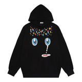 Men Hoodie XINGX Printed Sweater Spring and Autumn Boys Vibe Loose