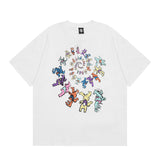 HS T Shirt Creative Sun Print