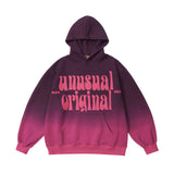 Men Hoodie Hooded Sweater Letter Print Loose Men