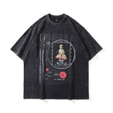 Men T Shirt Rodman Printed Short-Sleeved T-shirt Men's and Women's Loose Sports