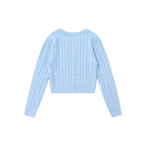 Women Sweater Short Knitwear for Girls Autumn Leisure Pullover Sweater