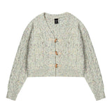 Women Sweater Short Knitted Cardigan for Girls Autumn Casual Sweater
