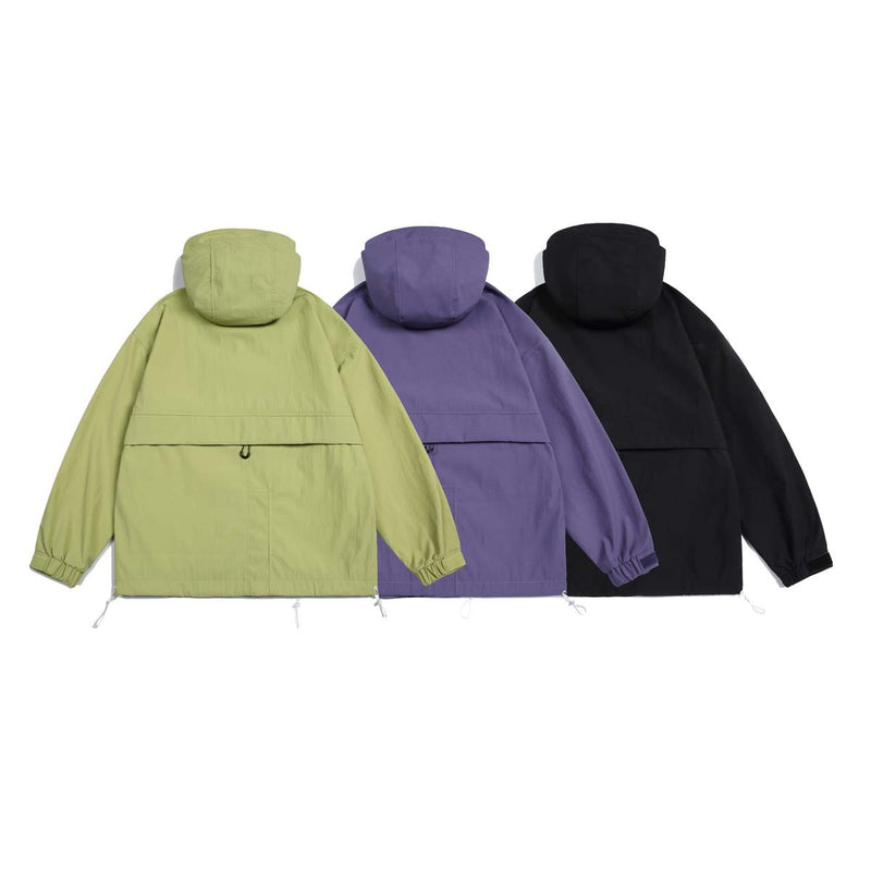 Unisex Jacket Autumn Hooded Shell Jacket Jacket Women's Clothing
