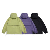 Unisex Jacket Autumn Hooded Shell Jacket Jacket Women's Clothing