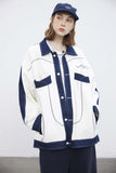 Unisex Jacket Autumn Washed Canvas Jacket Women's Clothing