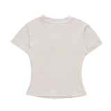 Women T-shirt Printed Short-Sleeved T-shirt for Girls Summer O-neck Short