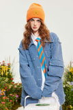 Unisex Jacket Autumn Texture Denim Jacket Women's Clothing
