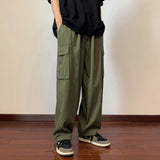 Men Sweatpants Men's Summer Ins Loose Straight Casual Pants Design Sense