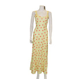 Women Desses Summer Printed Dress Fishtail Skirt Vacation Style