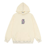 Men Hoodie Printed Hoodie Men Loose Casual Long Sleeves
