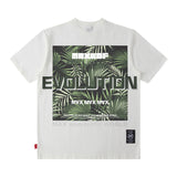 Men T Shirt Short Sleeve Men's Hip Hop Dark Printed Loose T-shirt