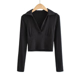Women T-Shirt Women's Spring T-shirt Bottoming Top