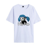 Sally Face T Shirts Adventure Puzzle Series Casual Loose-Fitting T-shirt