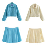 Women's Skirt Baseball Jacket Women's Niche Coat Jacket Skirt
