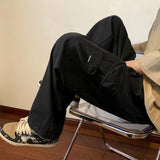 Men Sweatpants Men's Summer Straight Retro Street Skateboarding Pants