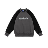 Unisex Hoodie Printed Loose Crew Neck Pullover Sweatshirt Men's Coat