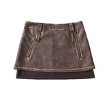 Women Skirt Women's Retro High Waist Slim-Fit Skirt