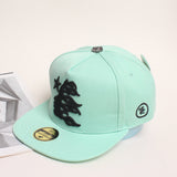 HS Hat Flat brim Embroidery Casual Versatile Trend