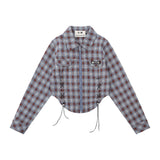 Women Long Sleeve Shirt Women's Autumn Casual Short