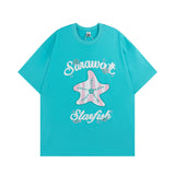 Men T Shirt Fashion Brand Lovers Wild Short-Sleeved T-shirt Men and Women