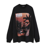 Men Long Sleeve Shirt Autumn and Winter Printing Long Sleeve Bottoming T-shirt for Men and Women