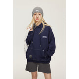 Unisex Hoodie Coat Retro Hooded Sweater Men and Women Loose Casual
