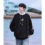 Men Hoodie Sweater Men's Autumn Sports Loose Hooded Coat