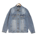 Palm Angle Jacket Palm Angels Letter Logo Printing Washed Do the Old Cowboy Men and Women