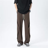 Men Sweatpants Casual Pants Men's Summer Loose Drooping Ice Silk